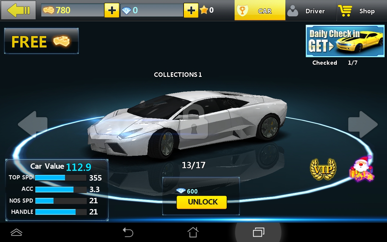 androidアプリ シティレーシング 3D - City Racing攻略スクリーンショット1