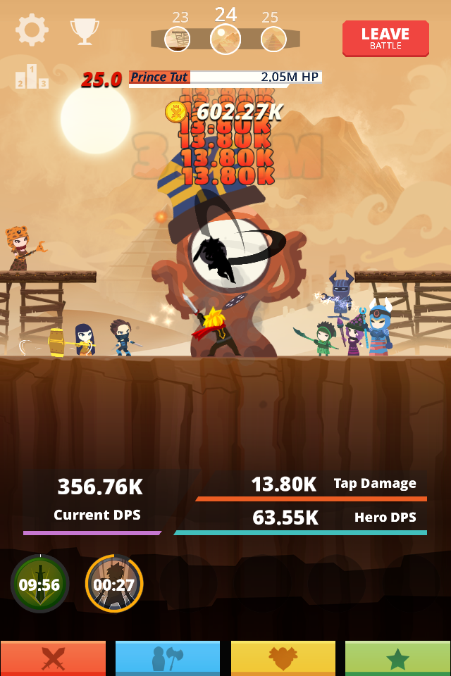 androidアプリ Tap Titans攻略スクリーンショット3