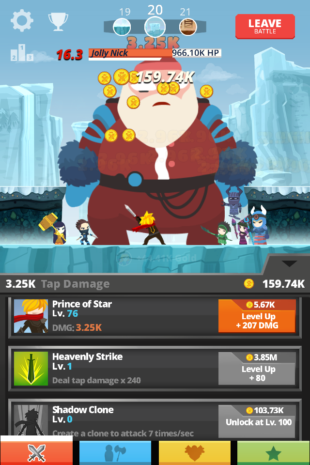 Tap Titans androidアプリスクリーンショット1
