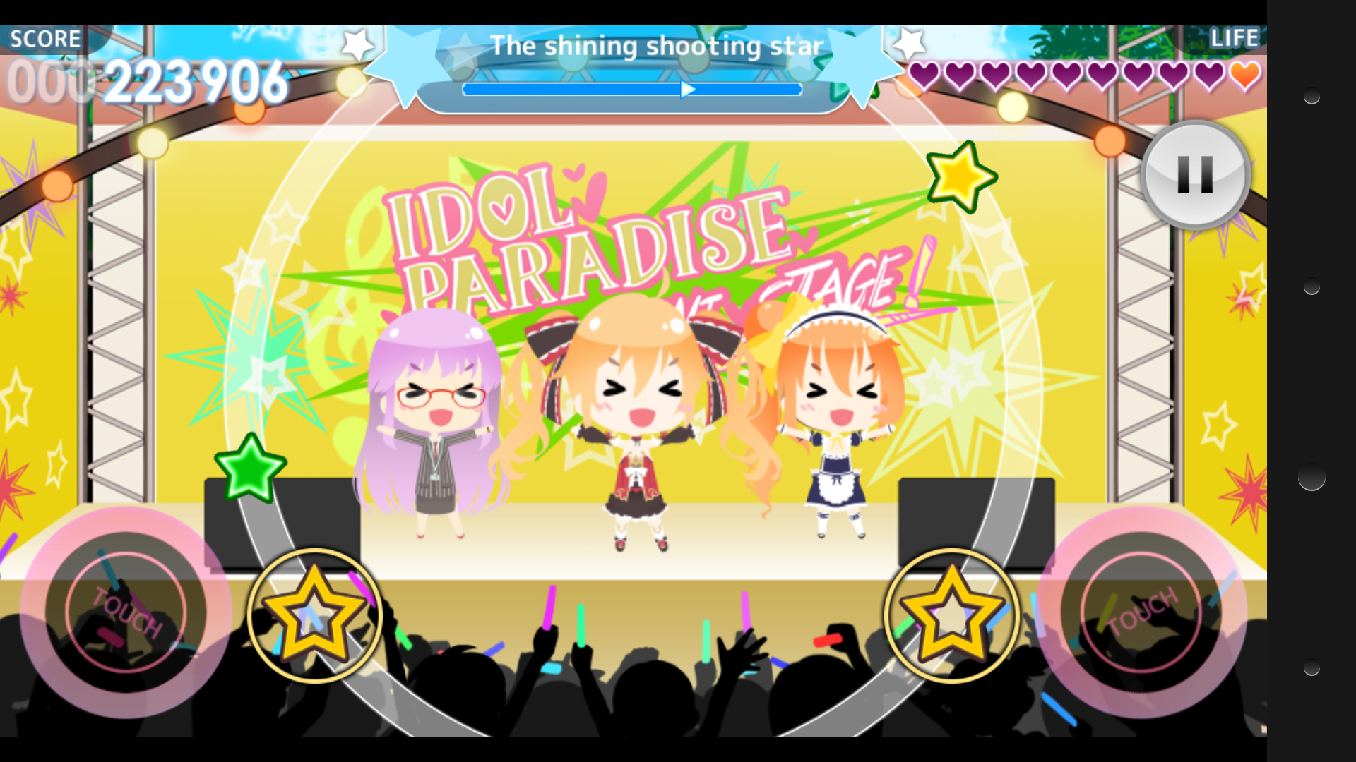 androidアプリ アイパラ！IDOL PARADISE攻略スクリーンショット5