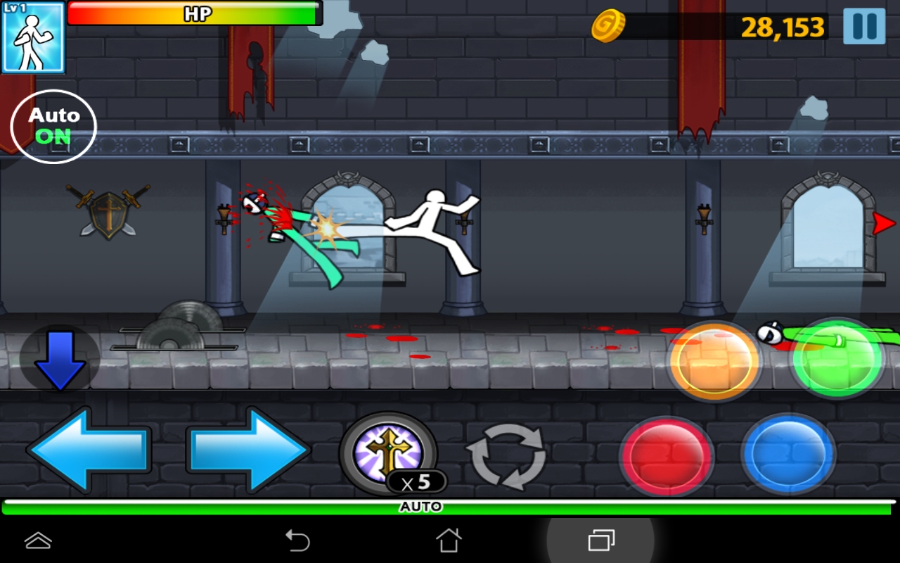Anger Of Stick 4(アンガーオブスティック) androidアプリスクリーンショット1