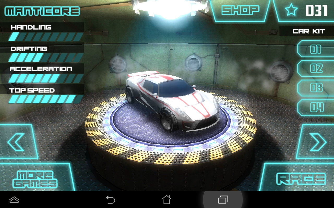 androidアプリ Arcade Drift 3D攻略スクリーンショット3