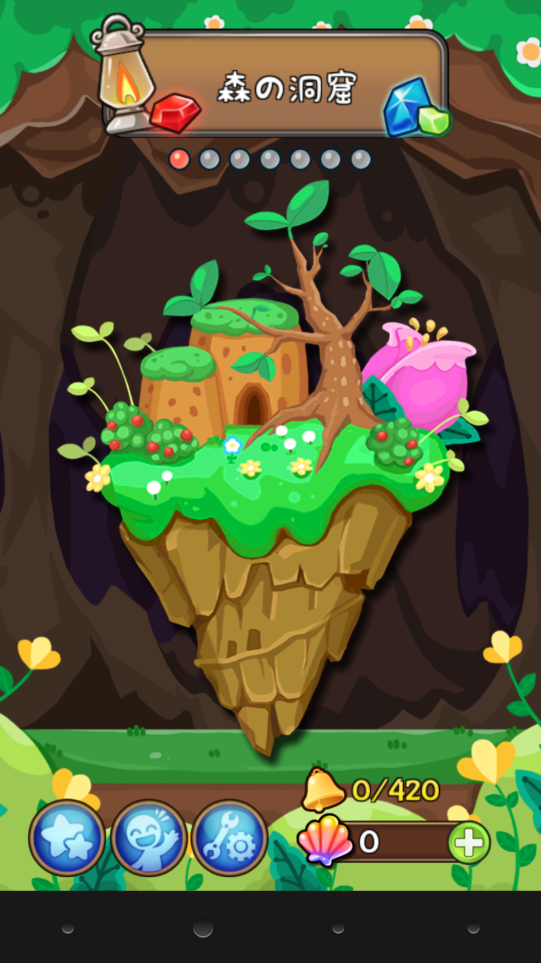 androidアプリ Tiny Gem Hunter攻略スクリーンショット2