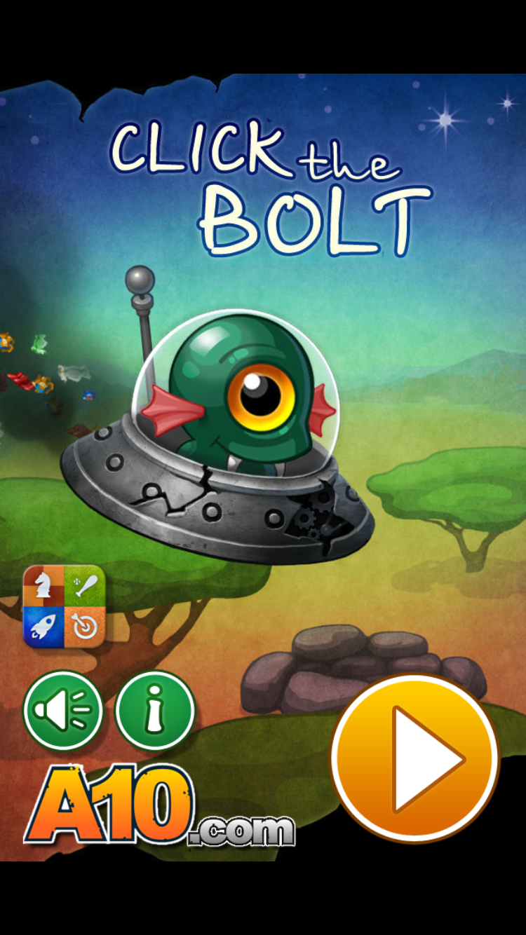 androidアプリ Click the Bolt攻略スクリーンショット1