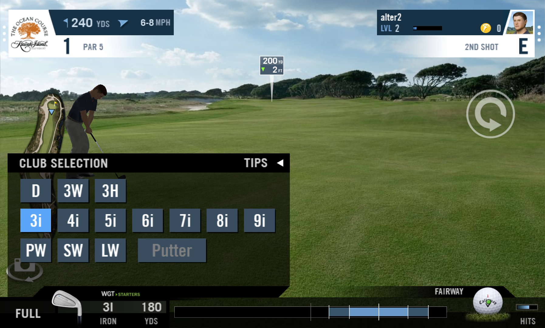 androidアプリ WGT Golf Mobile攻略スクリーンショット1