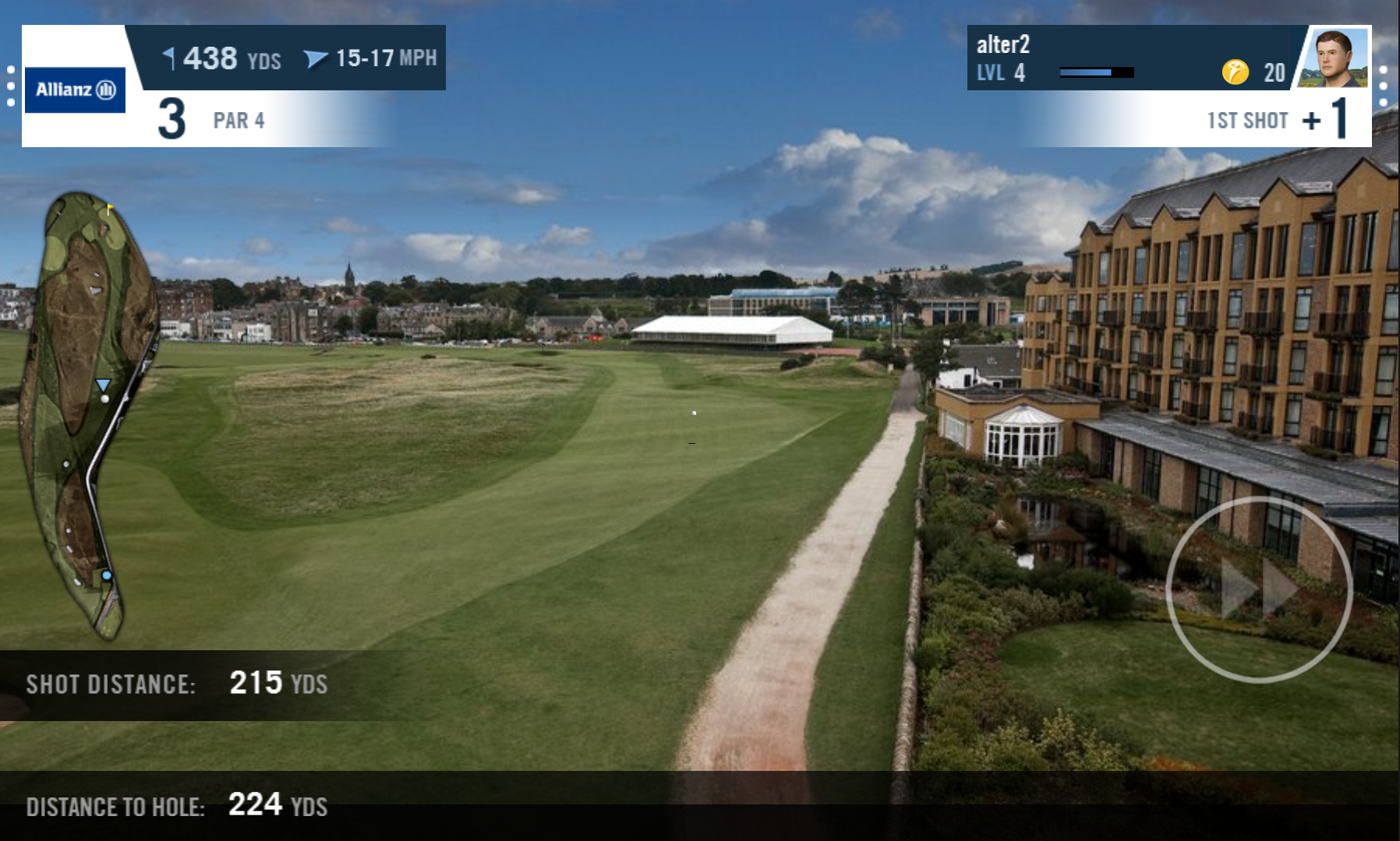 androidアプリ WGT Golf Mobile攻略スクリーンショット6
