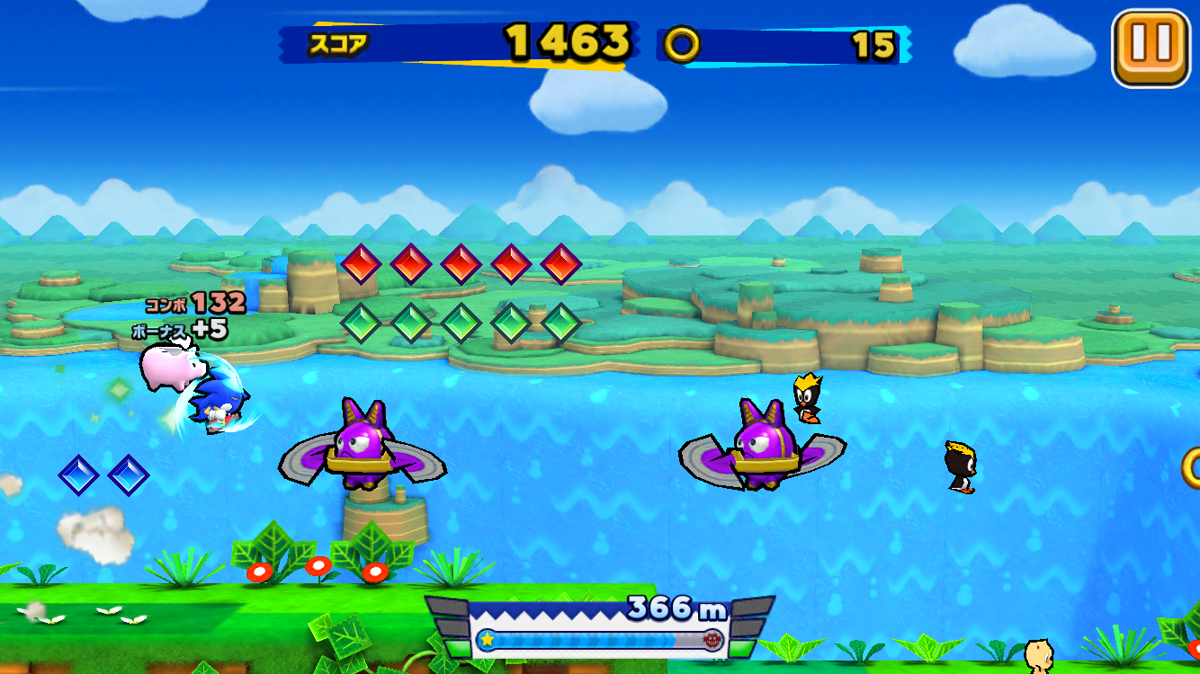 ソニック ランナーズ androidアプリスクリーンショット2