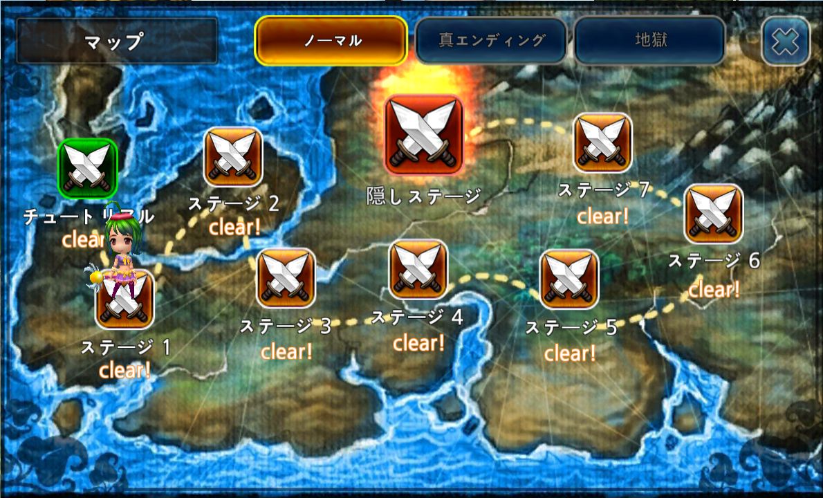 androidアプリ デモングハンター攻略スクリーンショット2
