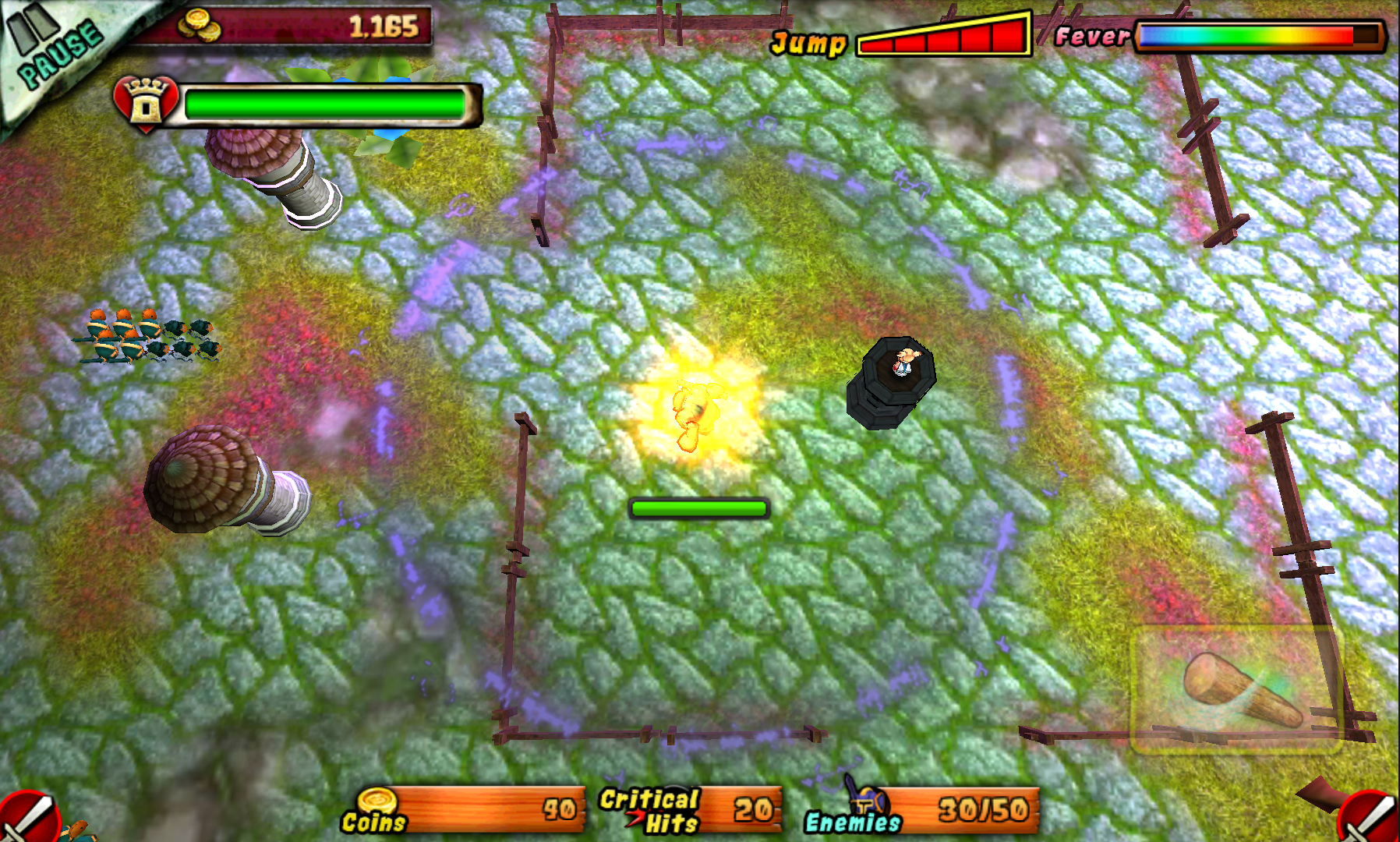 androidアプリ Troll Impact The Lone Guardian攻略スクリーンショット2