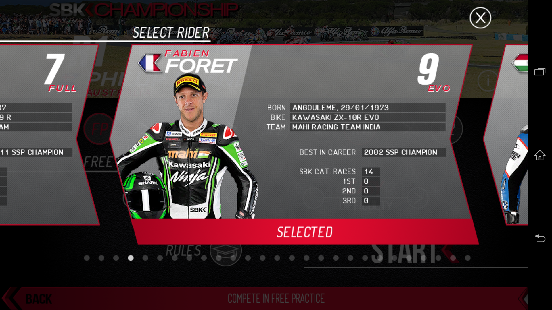 SBK14 Official Mobile Game androidアプリスクリーンショット2
