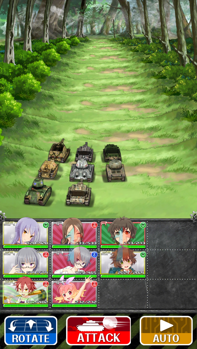 androidアプリ しんぐんデストロ〜イ!攻略スクリーンショット2