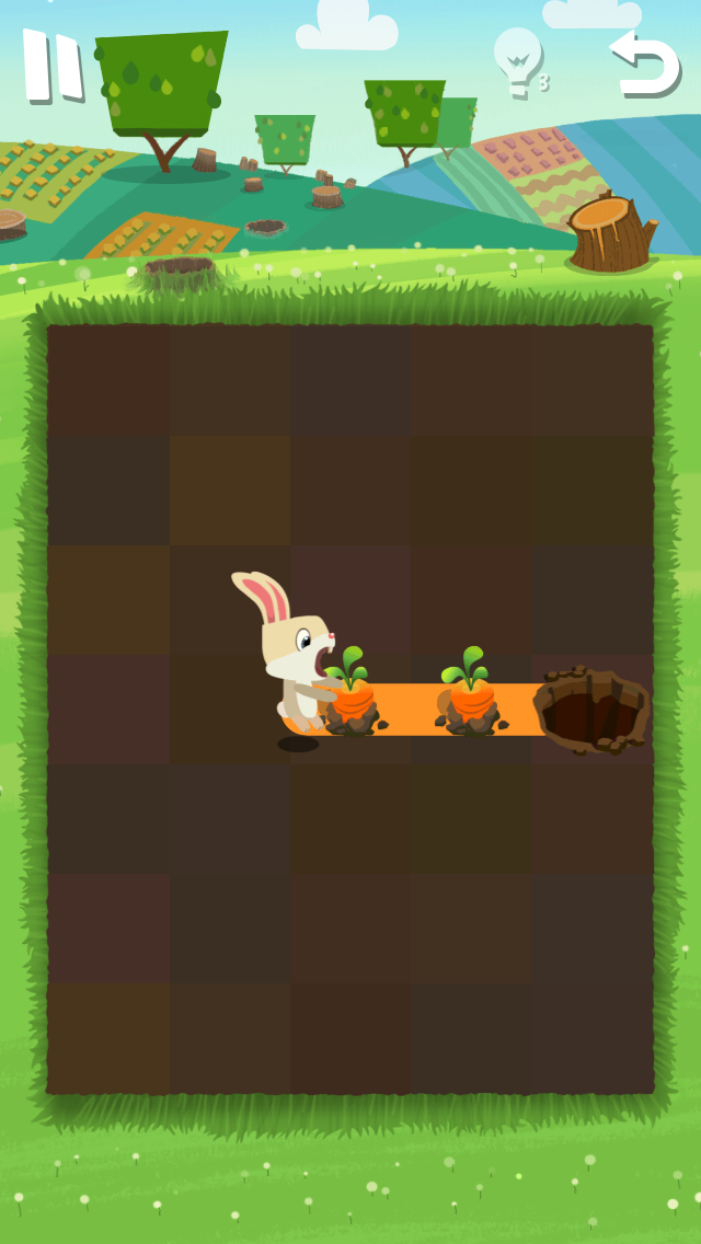 androidアプリ Patchmania - ウサギさんの仕返しパズル!攻略スクリーンショット4