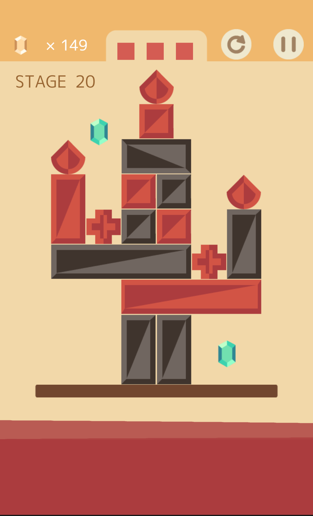 androidアプリ BLOCK TOWER 100攻略スクリーンショット5