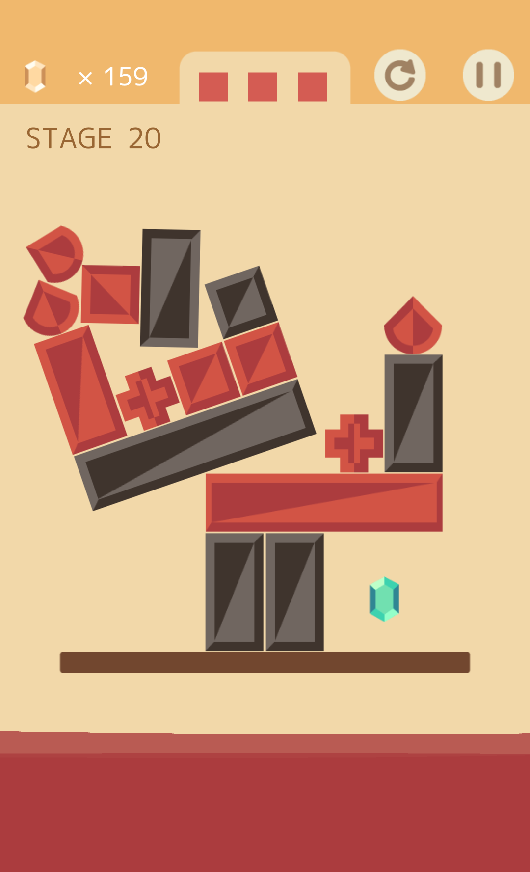 androidアプリ BLOCK TOWER 100攻略スクリーンショット6