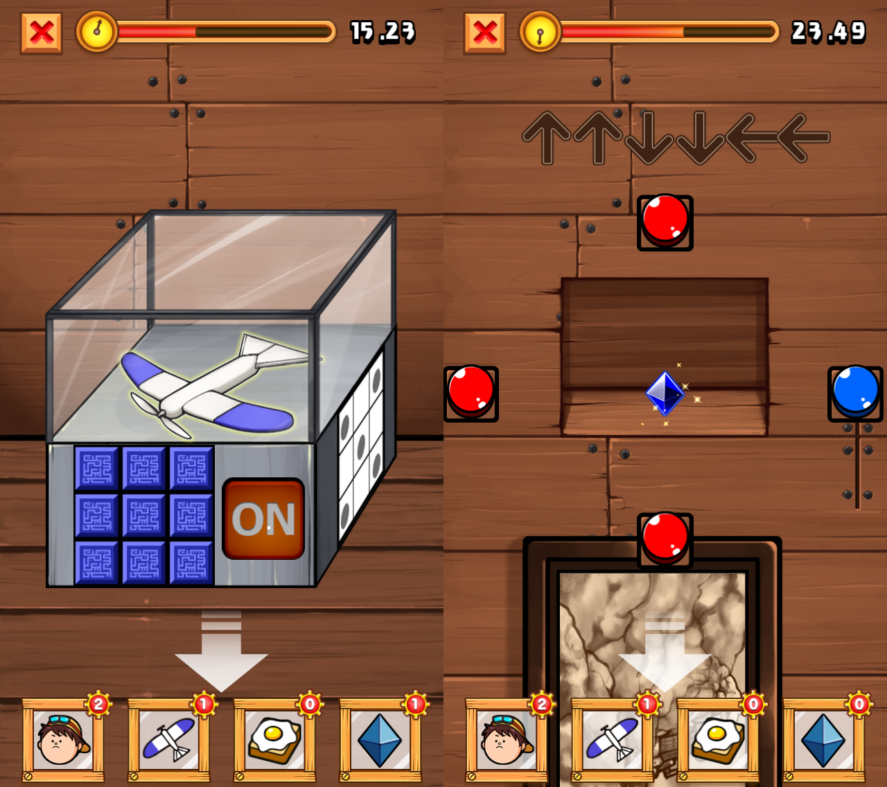 秒速の脱出ゲーム「40秒で支度しな！」 androidアプリスクリーンショット1