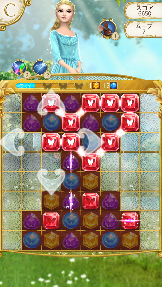 androidアプリ シンデレラ Free Fall攻略スクリーンショット4