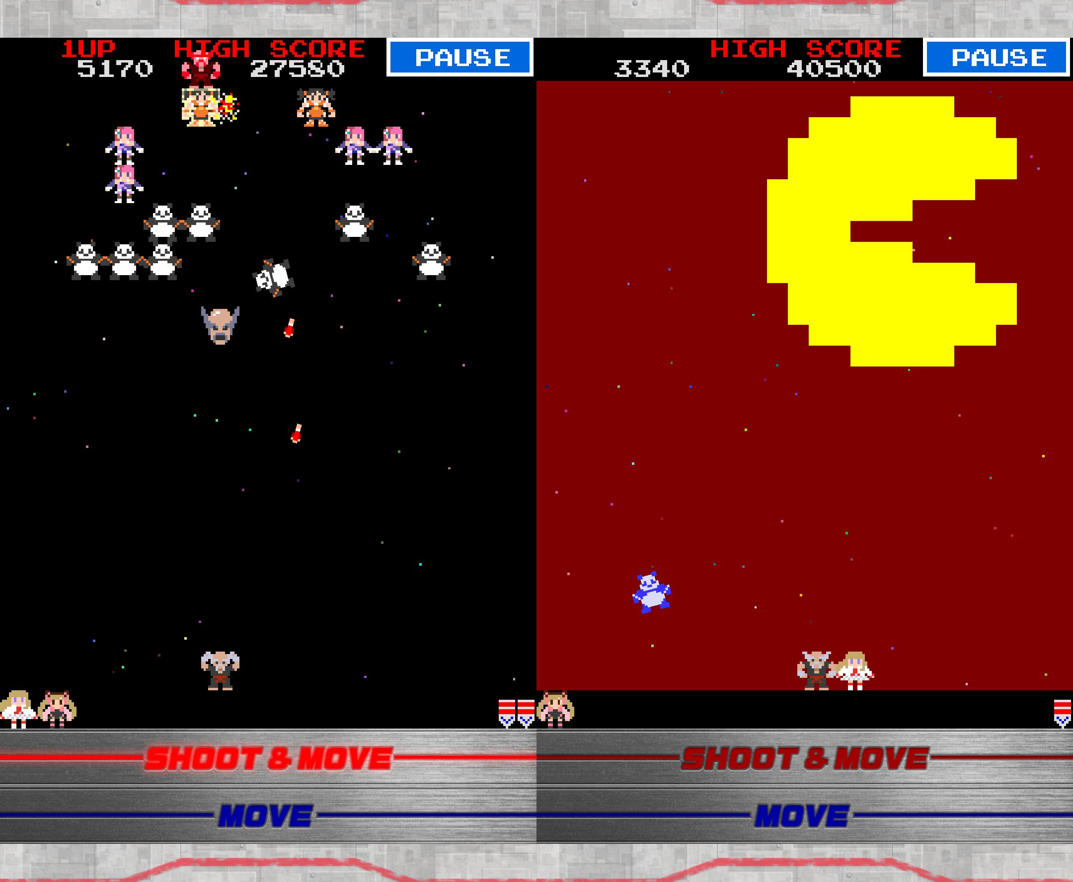 Galaga:TEKKEN Edition androidアプリスクリーンショット1