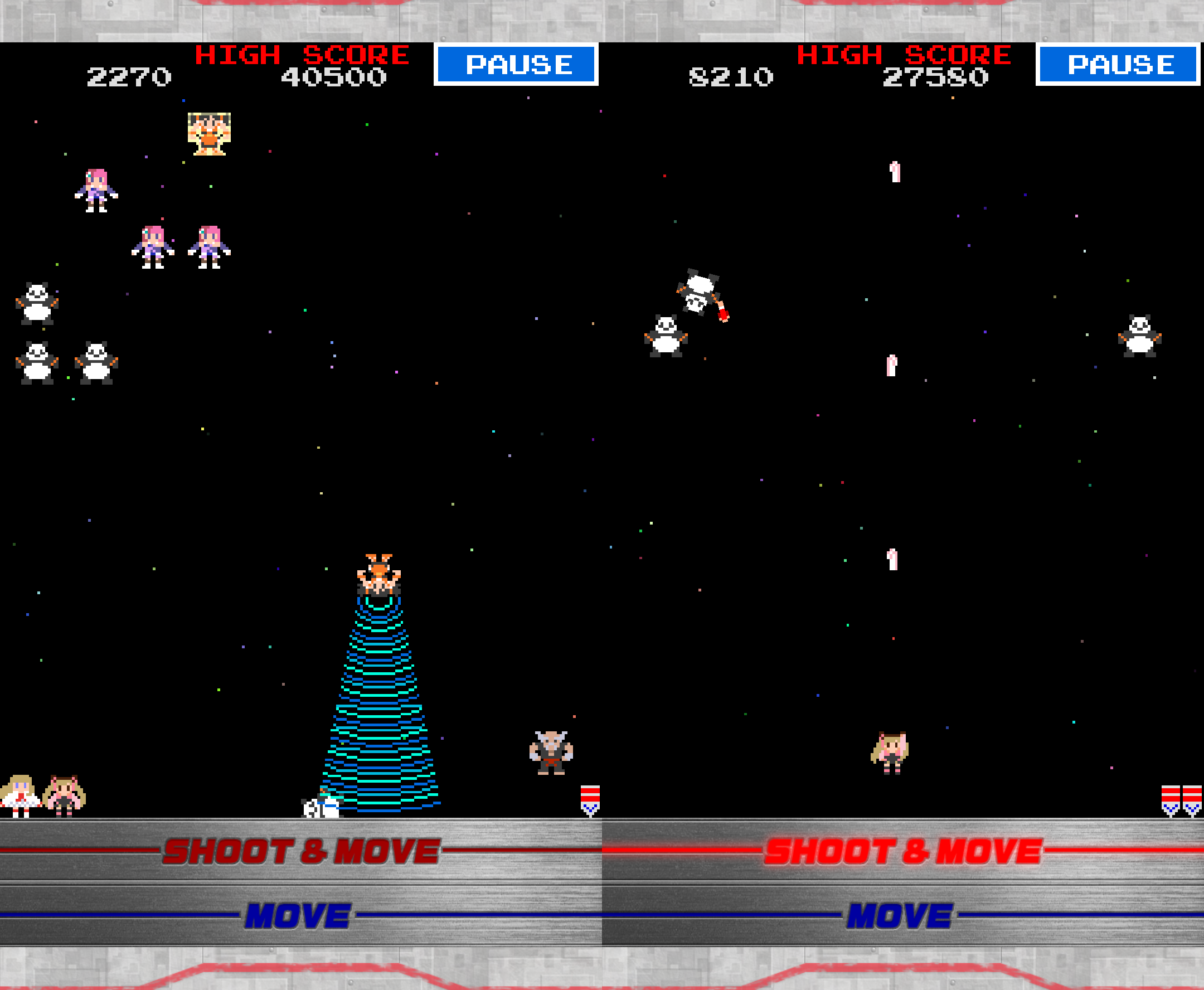 Galaga:TEKKEN Edition androidアプリスクリーンショット3