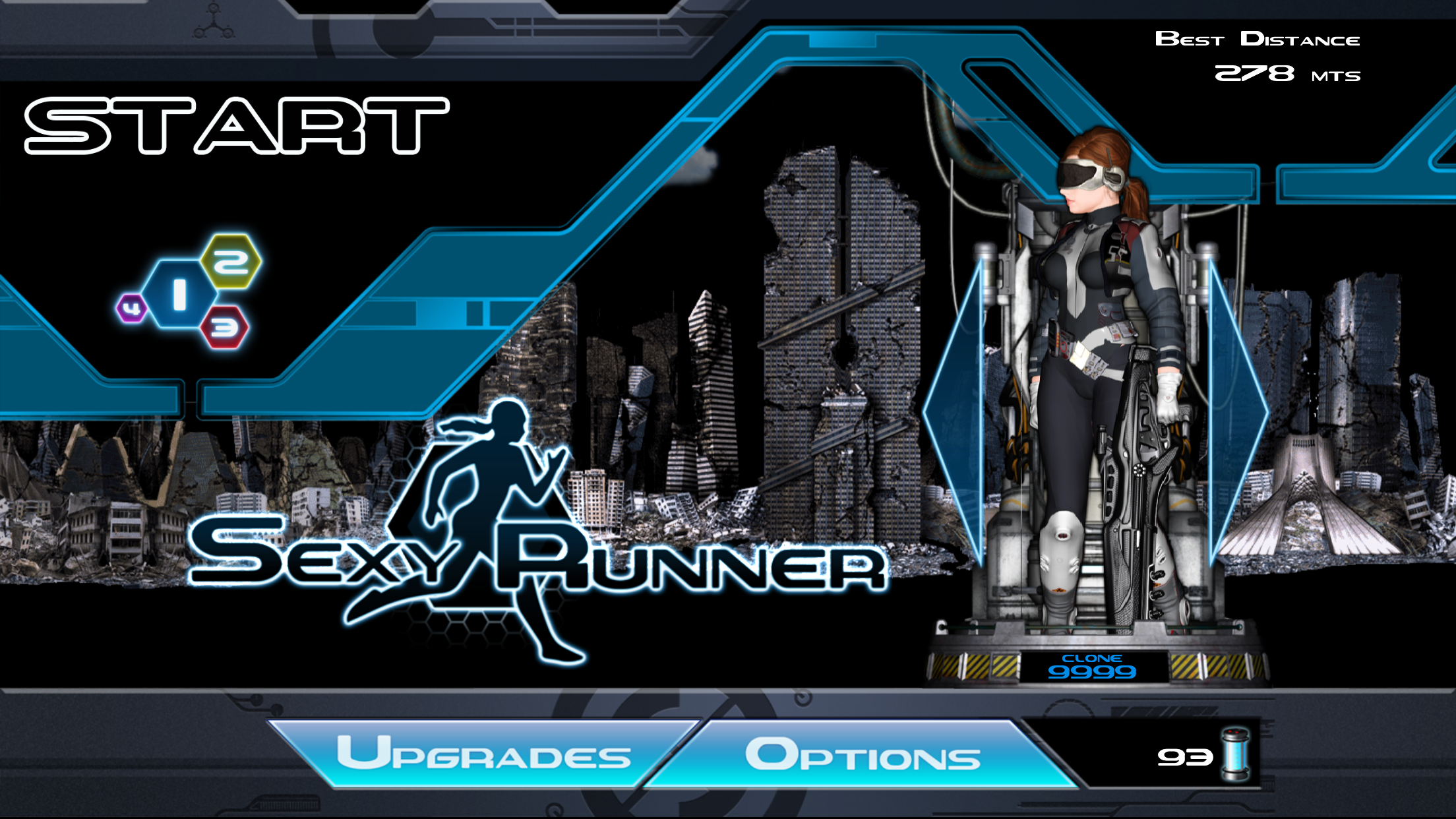 androidアプリ Sexy Runner攻略スクリーンショット4