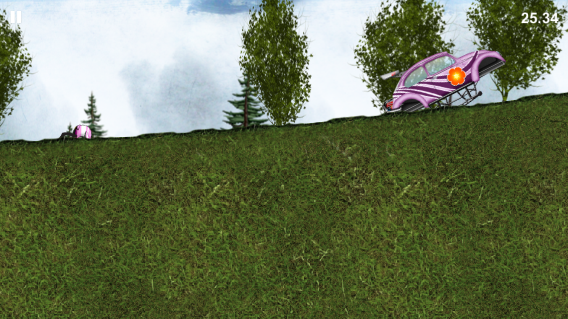 androidアプリ Stickman Downhill Monstertruck攻略スクリーンショット3