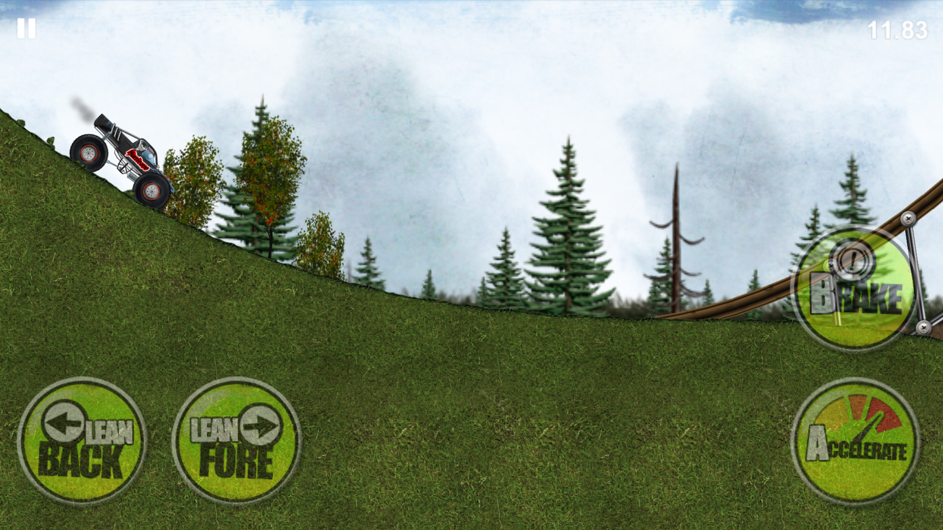 androidアプリ Stickman Downhill Monstertruck攻略スクリーンショット7