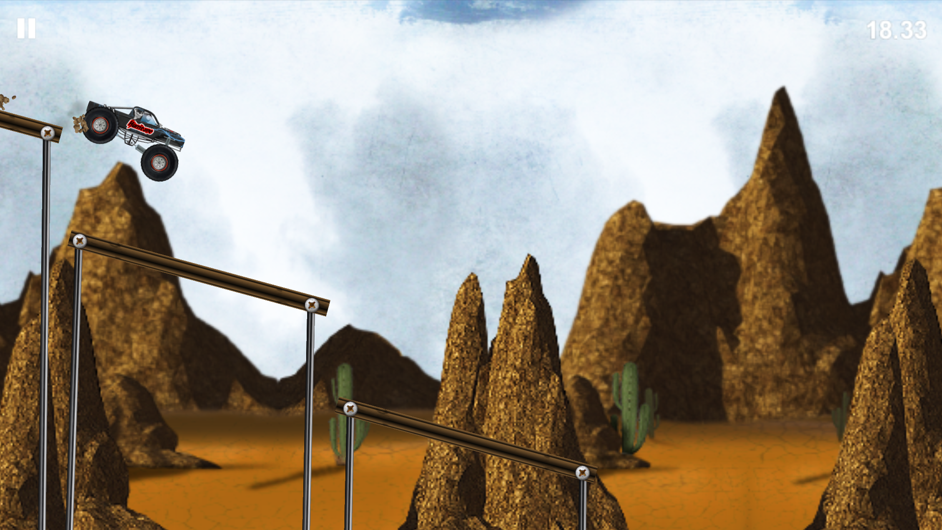 Stickman Downhill Monstertruck androidアプリスクリーンショット2