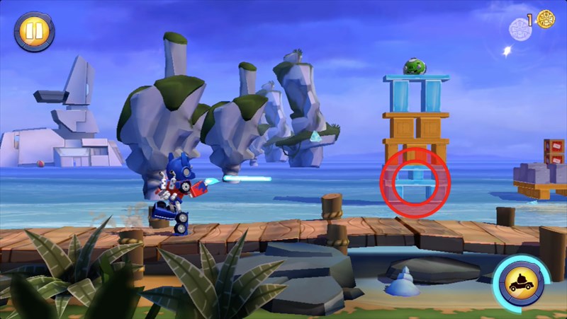 Angry Birds Transformers androidアプリスクリーンショット1