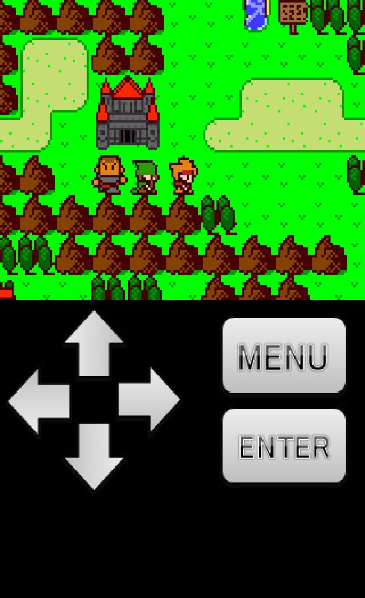 androidアプリ RETRO QUEST攻略スクリーンショット1