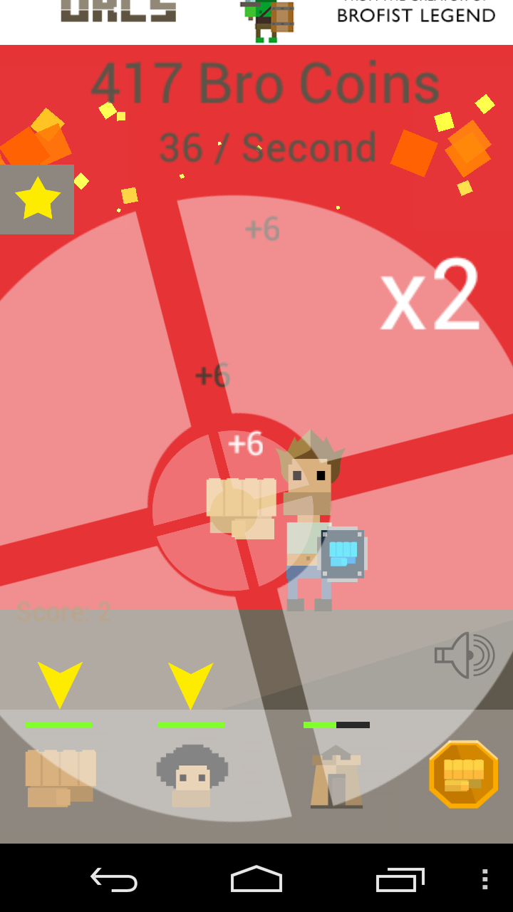 androidアプリ Brofist Legend攻略スクリーンショット3