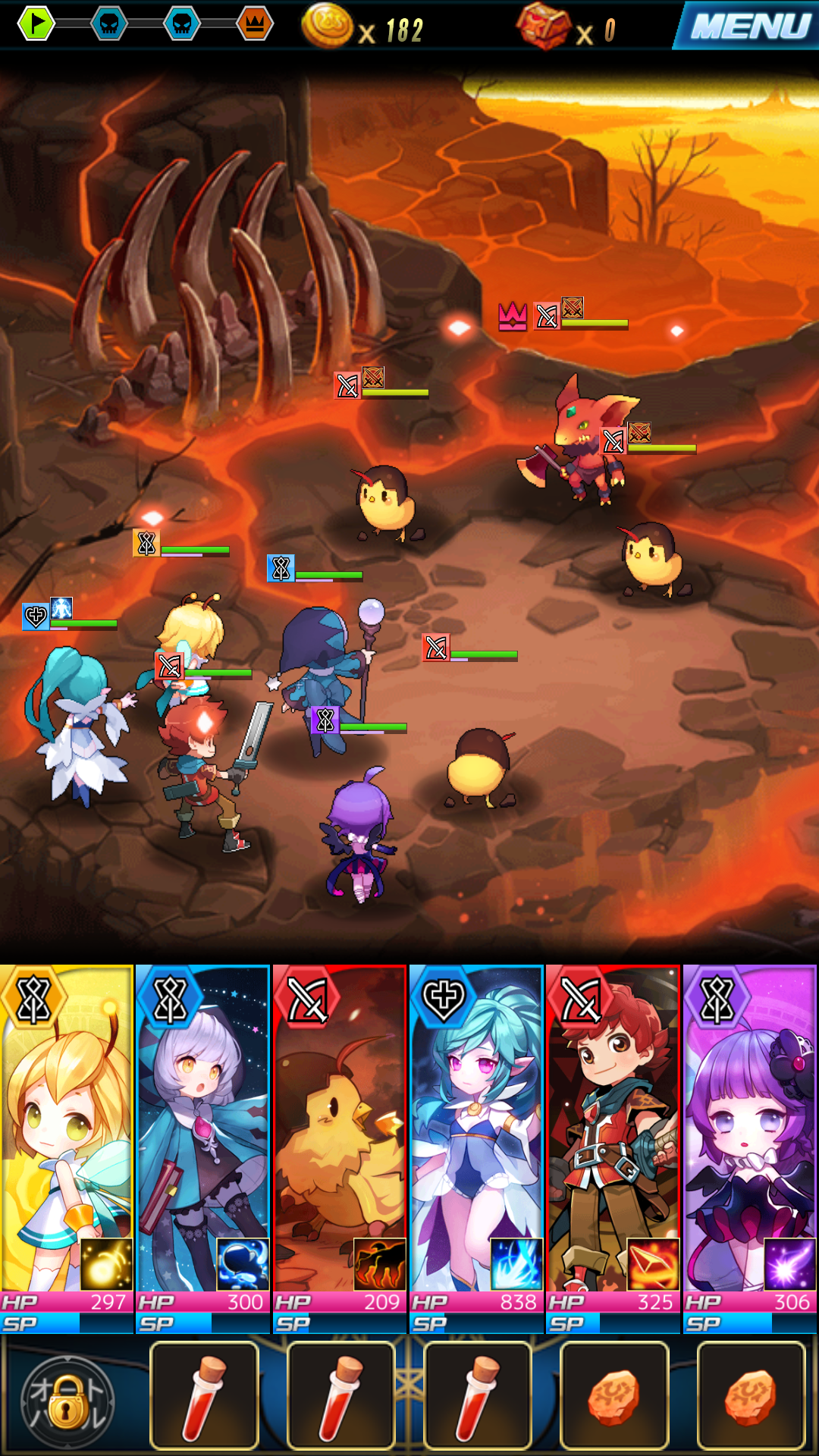 androidアプリ ダンジョンチェイサー攻略スクリーンショット4