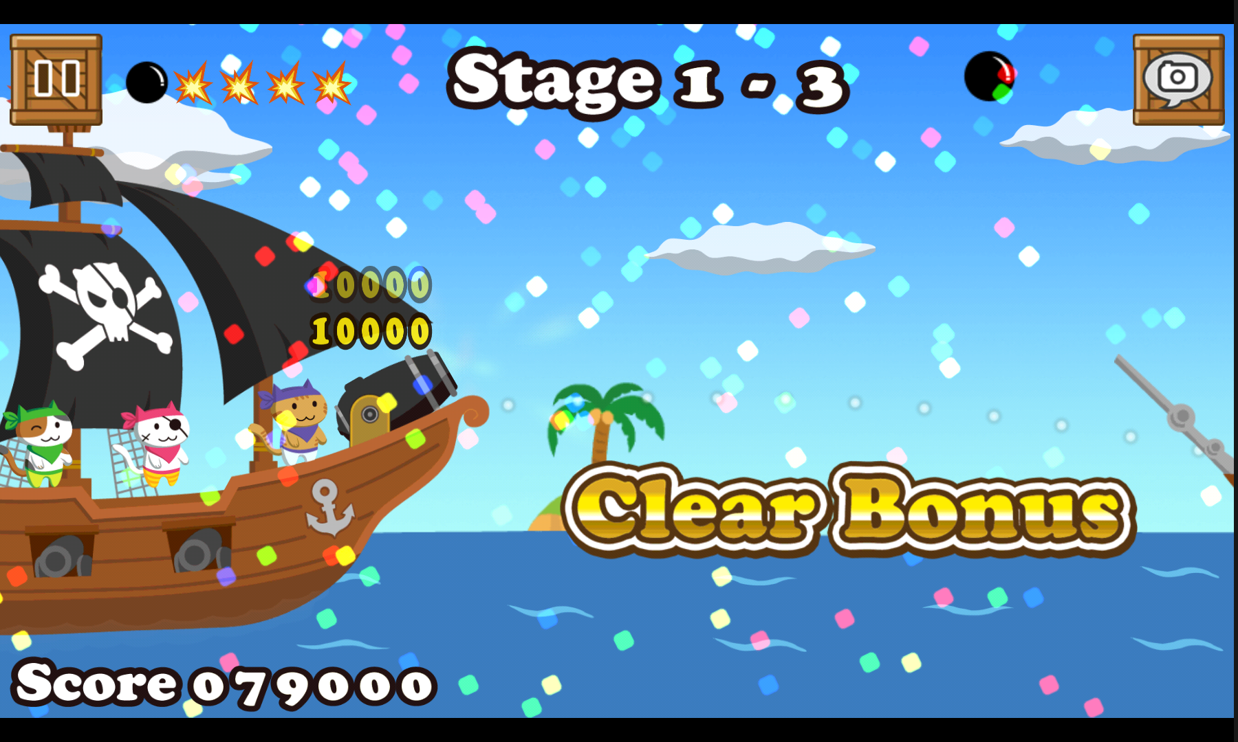 androidアプリ にゃんこ de パイレーツ攻略スクリーンショット3