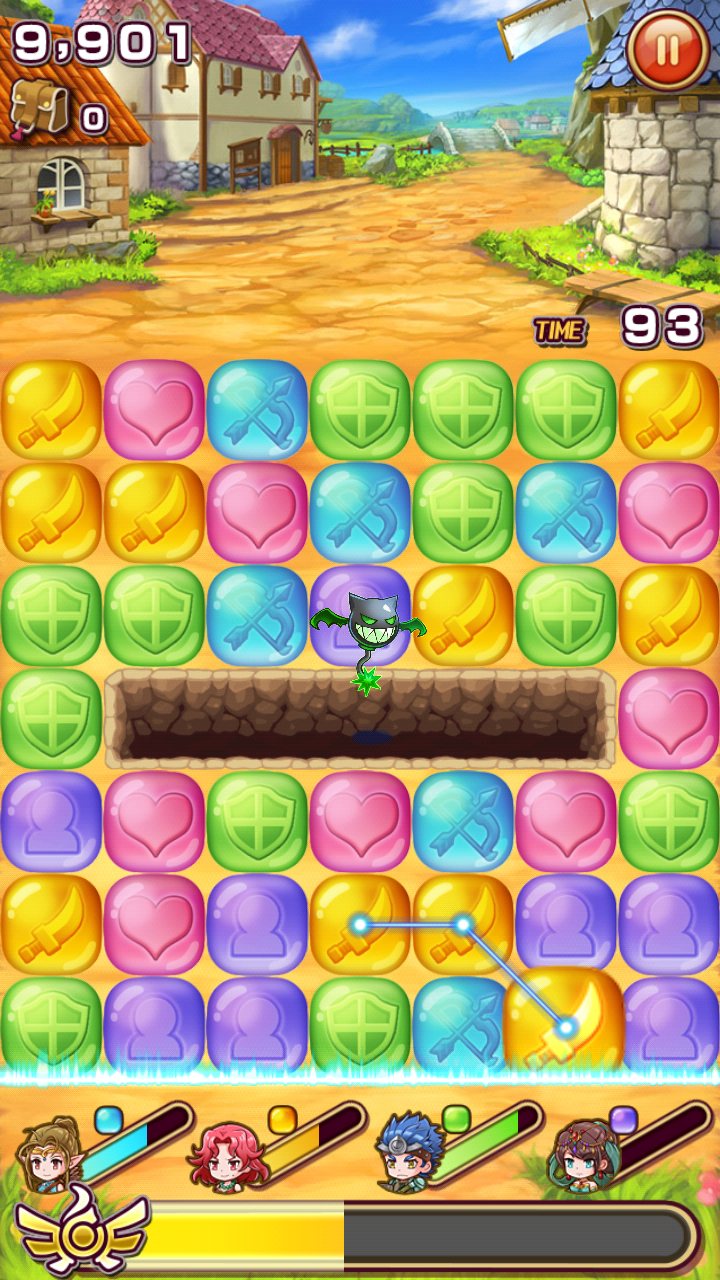 androidアプリ パズクエ攻略スクリーンショット3