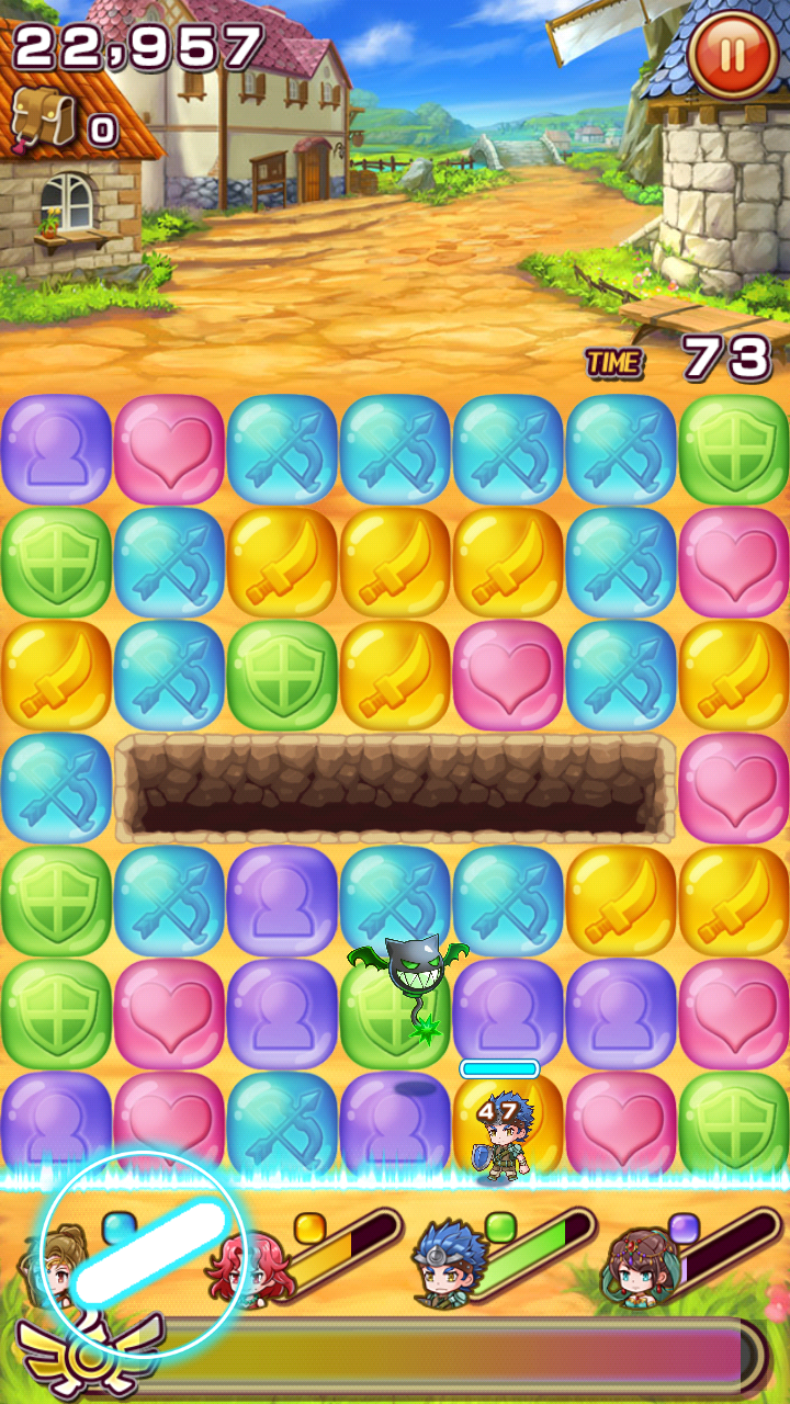 androidアプリ パズクエ攻略スクリーンショット4