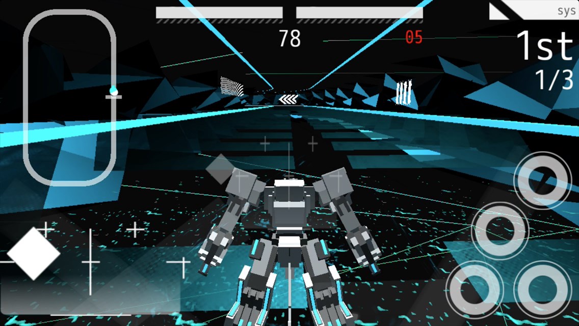 androidアプリ ブレイクアーツ:サイバーバトルレーシング攻略スクリーンショット1