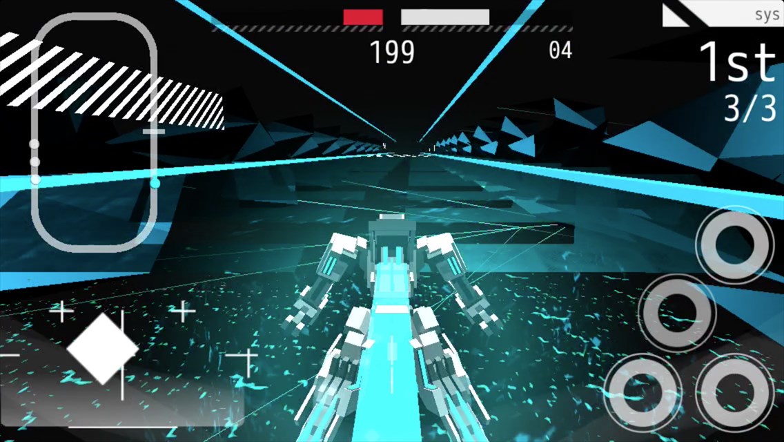 androidアプリ ブレイクアーツ:サイバーバトルレーシング攻略スクリーンショット2