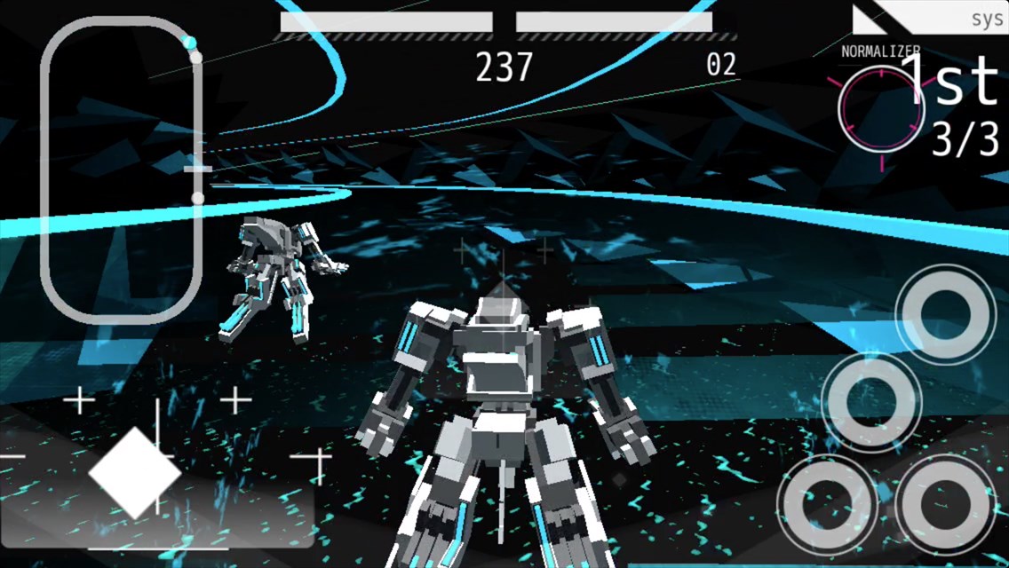 ブレイクアーツ：サイバーバトルレーシング androidアプリスクリーンショット1