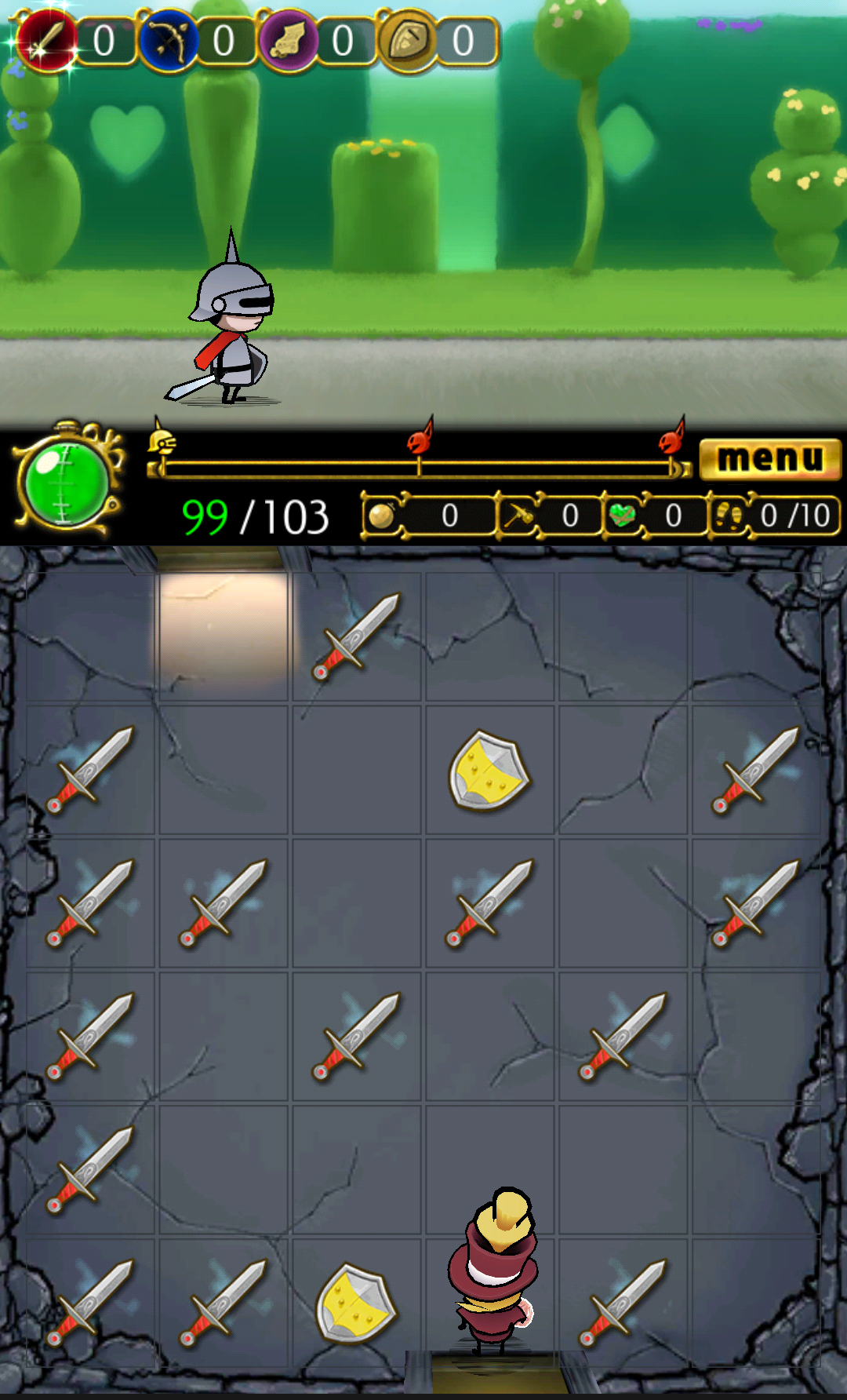 androidアプリ 仮面の勇者 ~心の迷宮RPG~攻略スクリーンショット4