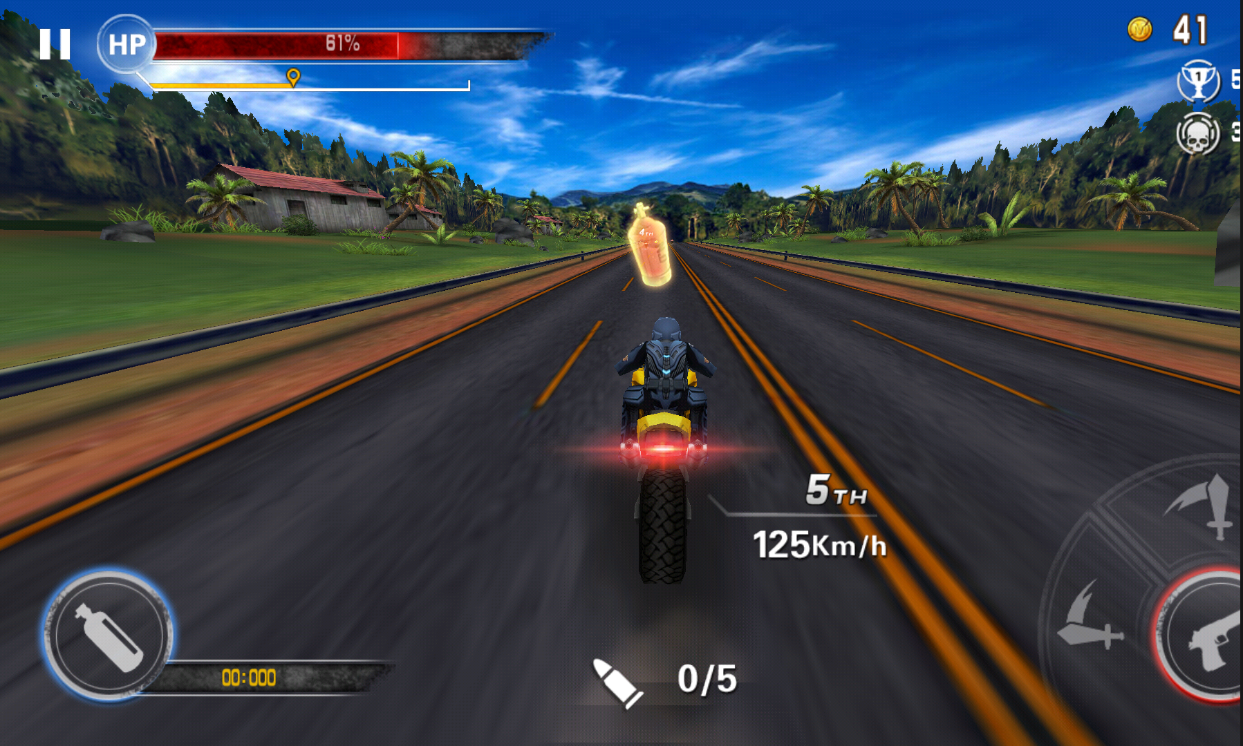 androidアプリ Death Moto 3攻略スクリーンショット3