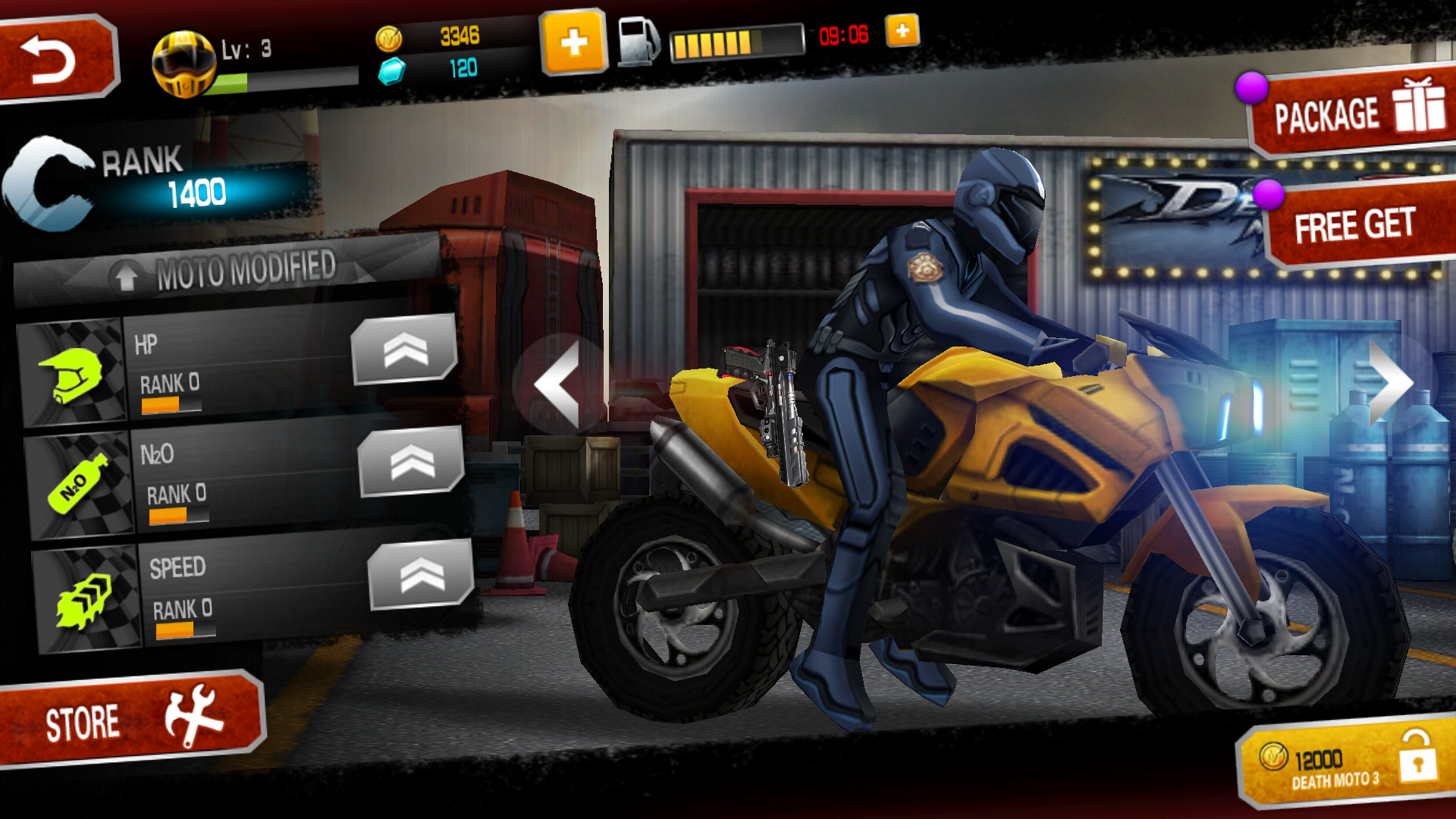 androidアプリ Death Moto 3攻略スクリーンショット6