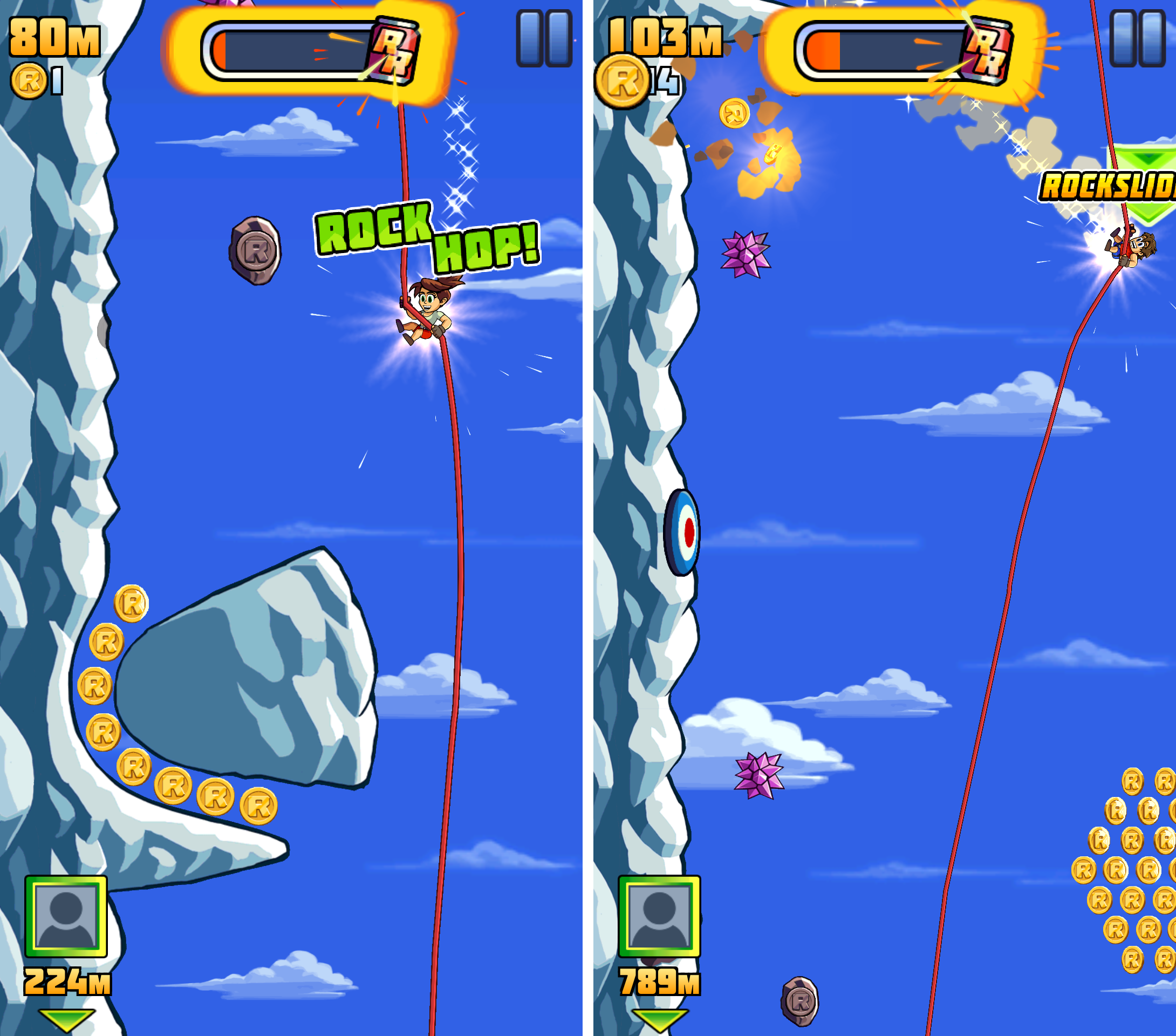 Radical Rappelling androidアプリスクリーンショット3