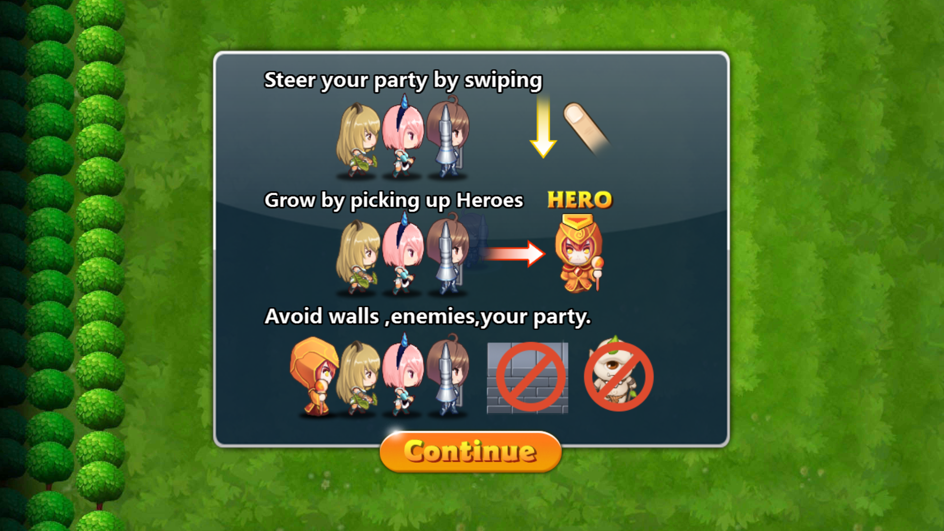 androidアプリ Hero Go攻略スクリーンショット1