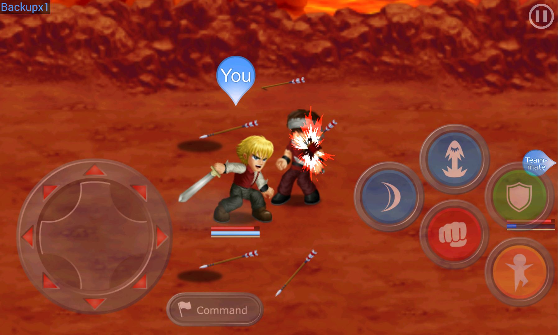 Hero Fighter X androidアプリスクリーンショット1