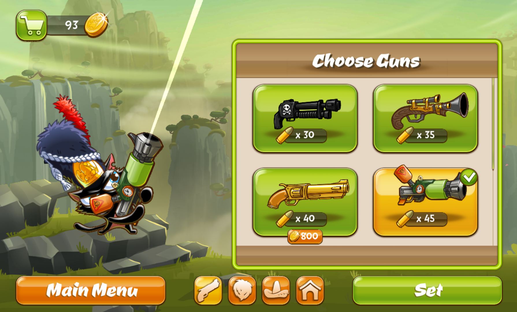 androidアプリ Guncat攻略スクリーンショット5