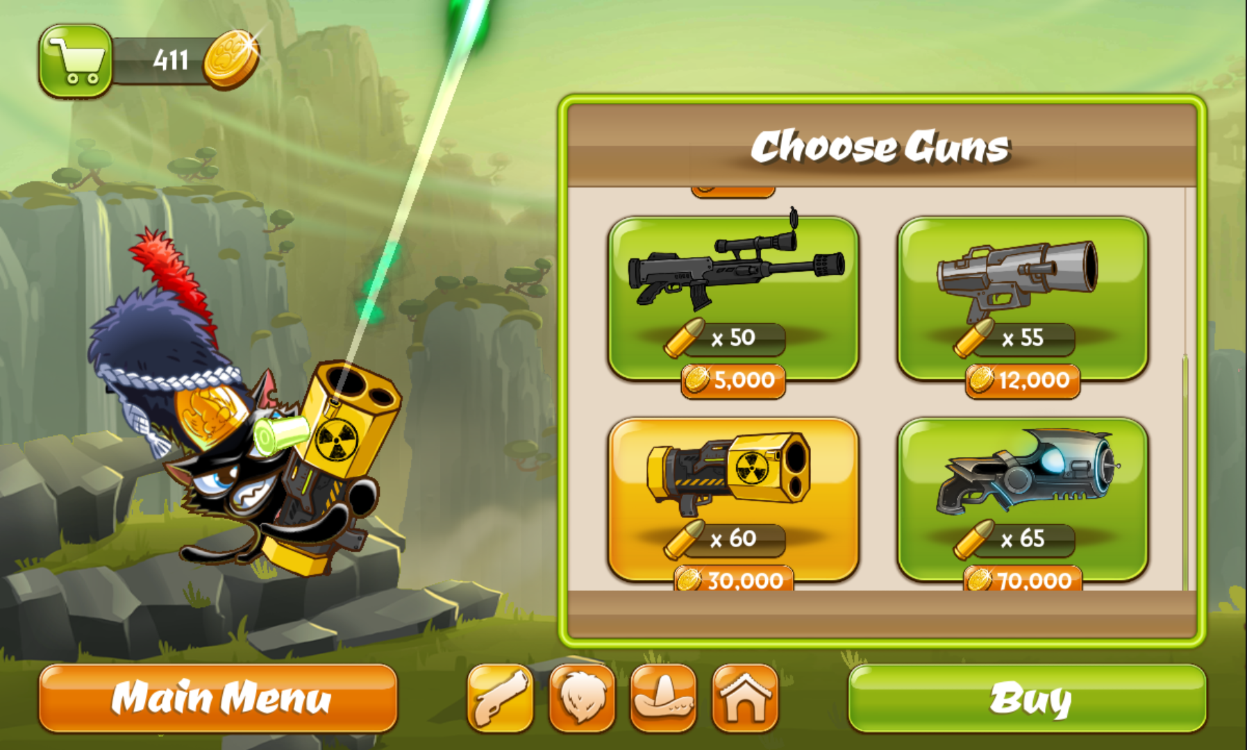 androidアプリ Guncat攻略スクリーンショット7