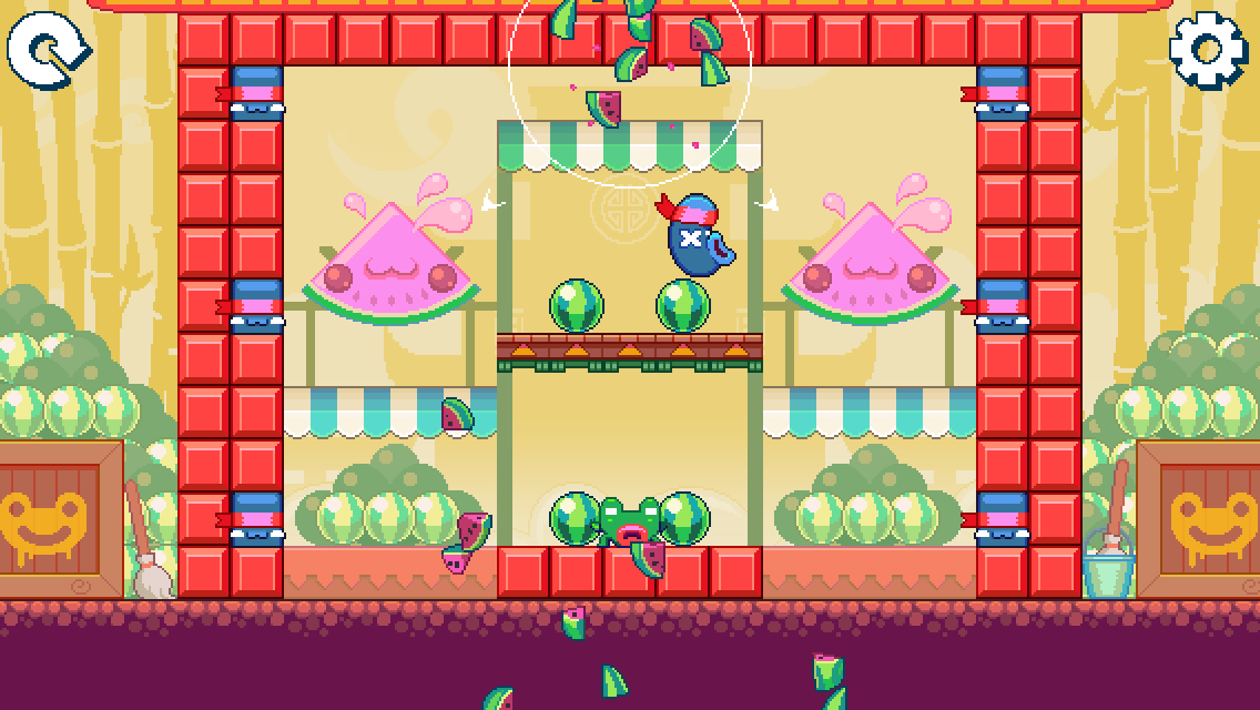 androidアプリ Green Ninja: Year of the Frog攻略スクリーンショット2