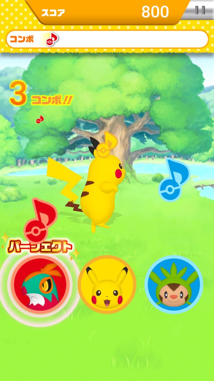 androidアプリ おどる?ポケモンおんがくたい攻略スクリーンショット3