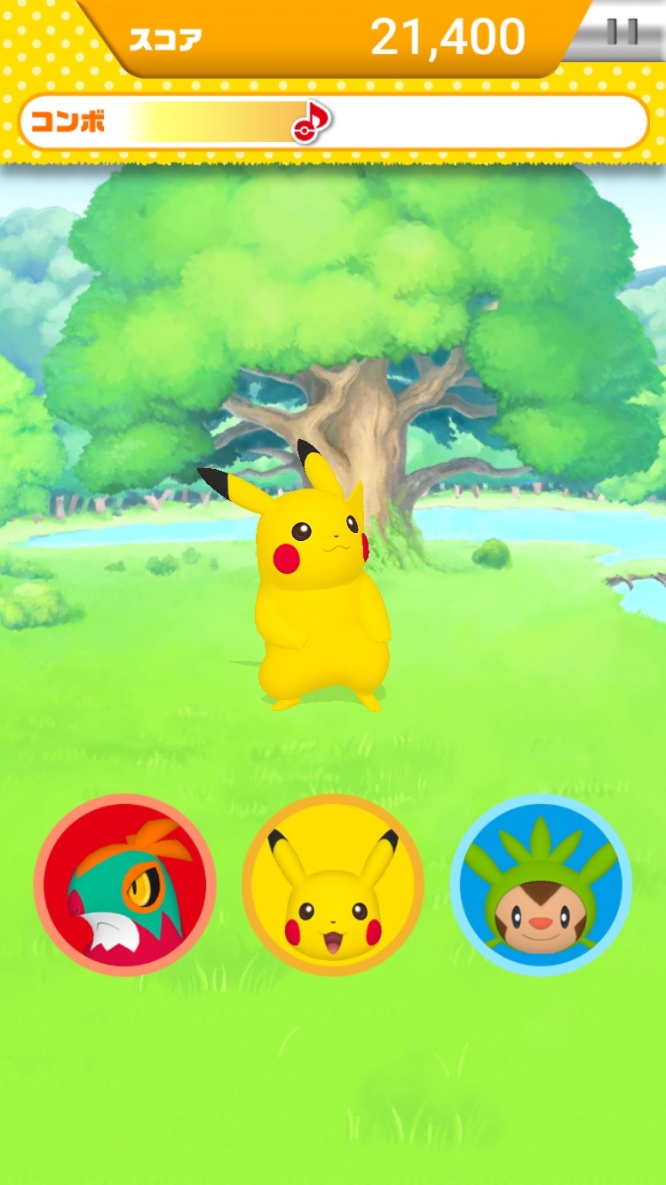 androidアプリ おどる?ポケモンおんがくたい攻略スクリーンショット6