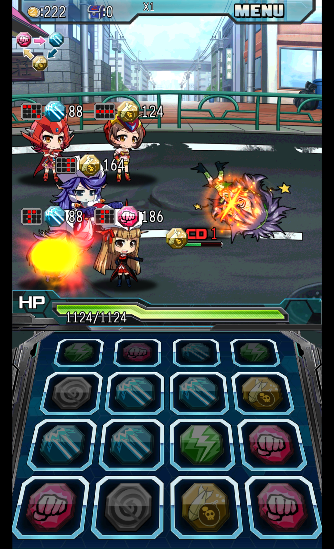 androidアプリ ロボットガールズＺ フルボッコバトル攻略スクリーンショット4