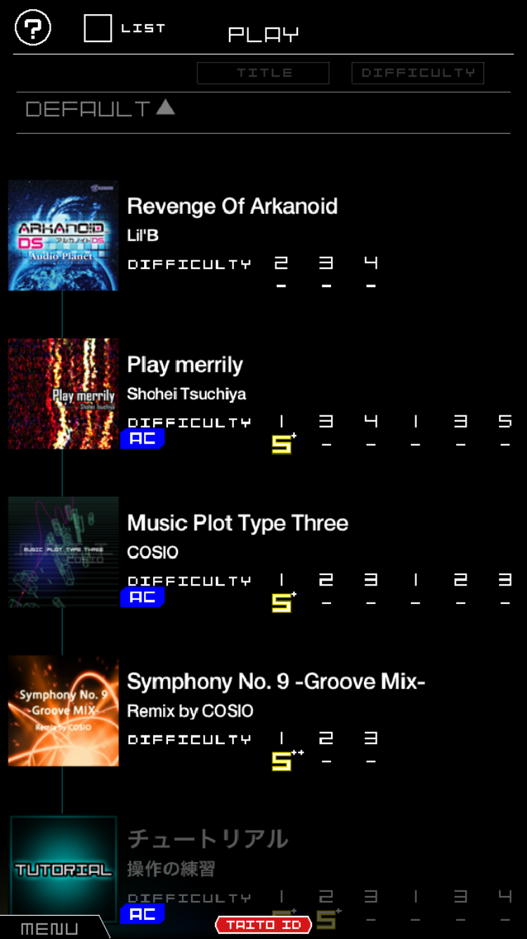androidアプリ グルーヴコースター 2 オリジナルスタイル攻略スクリーンショット3