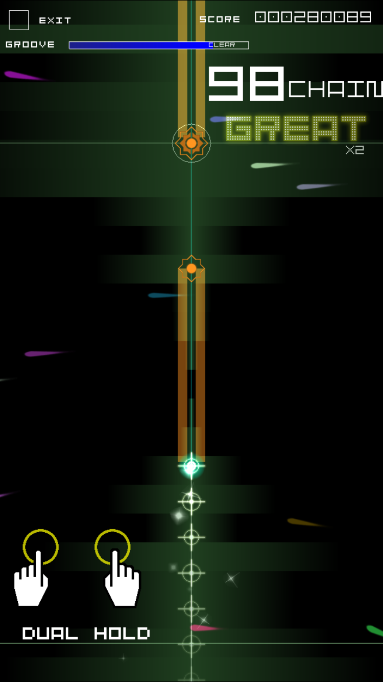 androidアプリ グルーヴコースター 2 オリジナルスタイル攻略スクリーンショット4